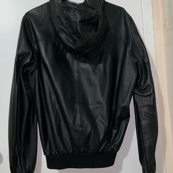 Gucci Leather Hooded Jacket - Picture 9 of 10